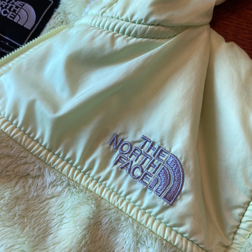 Neon Yellow Hooded NF Fleece - Picture 4 of 9